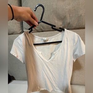 Bozzolo White Short Sleeve Tee